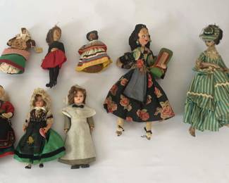 Collection of Vintage Dolls