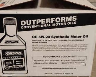 Amsoil OE 5w20 Synthetic Motor Oil With Filter