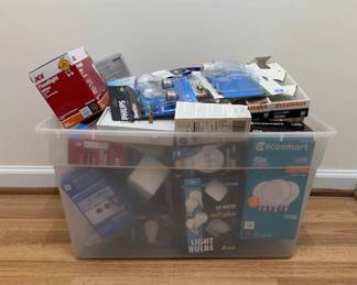 Huge Lot Of Light Bulbs