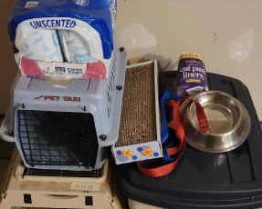 Mystery Lot Of Pet Supplies