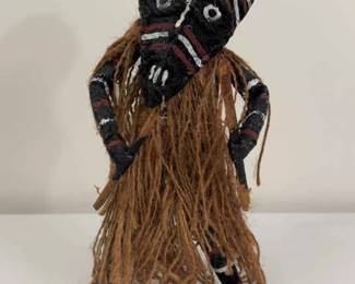 African Tribal Makishi Folk Art Spirit Doll