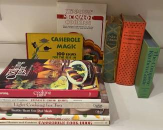 Hardcover Cook Books including 1943 The Joy of Cooking