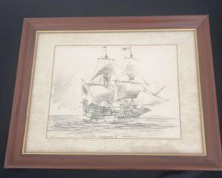 001 "The Mayflower Ii" by Jas F Murray 1963