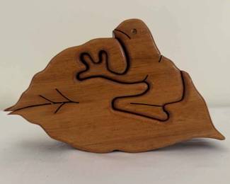 Wooden Frog Puzzle