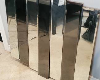 1980s "Deco" Mirror