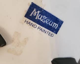 Stamp on Picasso Style 1980s Vase