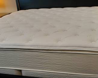 Like New King Size Mattress and Box Springs