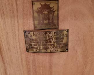 Tags on Asian Storage Trunk