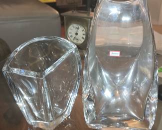 Baccarat vases