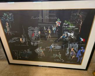 Several Leroy Neiman signed prints