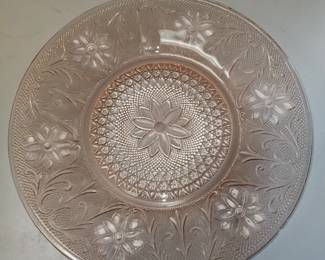 peach plate