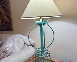Metal Work Lamp / Verdis green
