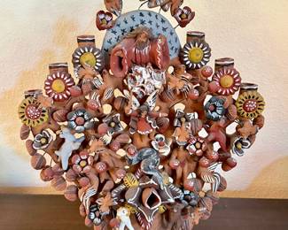 Clay ‘TREE of LIFE’ Mexico Folf Art
