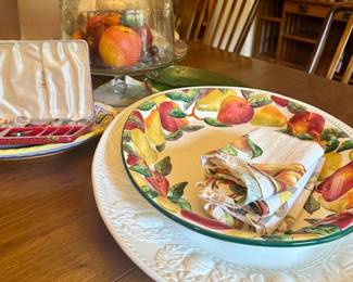 Italy & Clay Art Large Platters