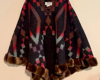 Ethnic Poncho /Ladies