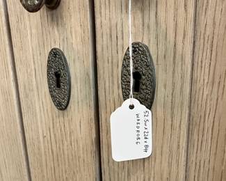 M28 - $750. RESTORATION HARDWARE St James Wardrobe. Measures 52.5" wide x 22" deep x 84" tall. (Retail is $3,750) PLEASE MEASURE FIRST. THIS IS HUGE. You will be responsible for removing carefully from the home. Be prepared to hire movers if necessary!