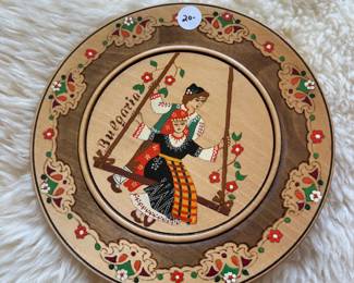 M68 - $20. Decorative Plaque.