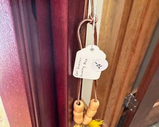 M38 - $70. Lori Greiner Jewelry Box and standing floor mirror. (Key broken in lock)