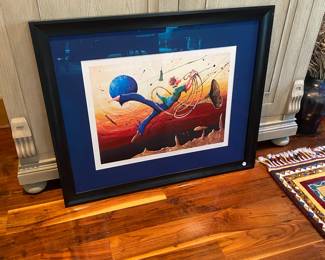 M31 - $75. Marcus Glenn Framed Print. Measures 36"x30" framed.