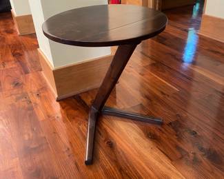 M120 - $60. Butler Zena Round Accent Table. Measure 16.5" x 20" tall.