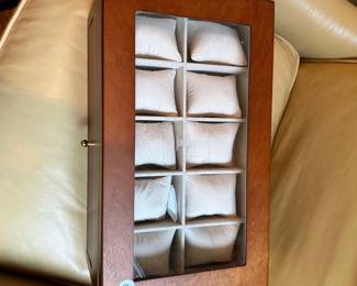 M29 - $30. Watch or Bracelet box. Monogrammed F.