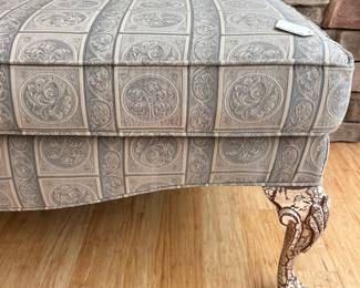 M62 - $75. Large ottoman bench (unbranded). Measures 40" wide x 22" deep x 19" tall.