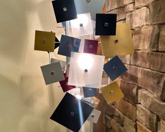 M77 - $60. Colorful Floor Lamp