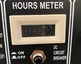M78 - $750. GenTron 10,000 Watt Generator. Model GG10020. Electric Push Start. NEVER USED! Has 8 minutes on the counter.