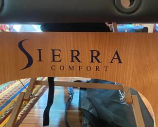 M125 - $100. Sierra Comfort Portable Massage Table with a set of new in package sheets. Includes carry case - looks brand new!