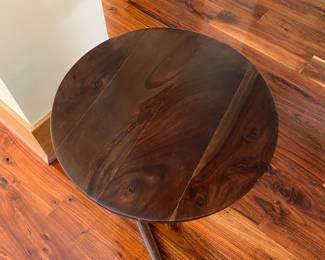 M120 - $60. Butler Zena Round Accent Table. Measure 16.5" x 20" tall.
