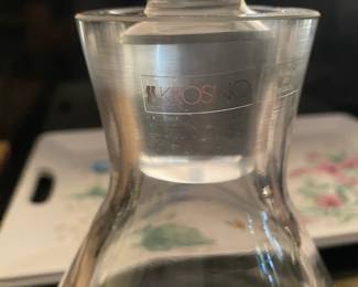 M131 - $25. Krosno DecanterKrosno Decanter