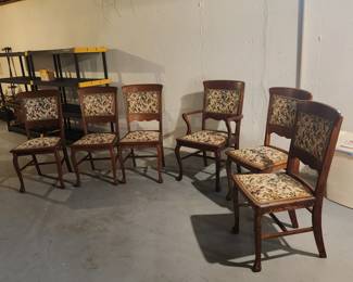 Antique chair set