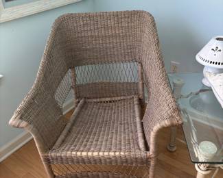 wicker chair