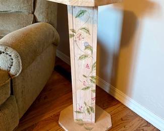 Stenciled Stand
