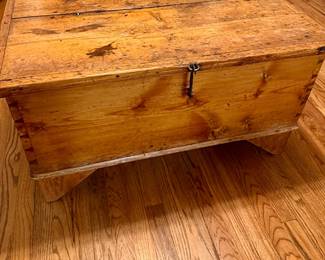 One of several blanket Chests