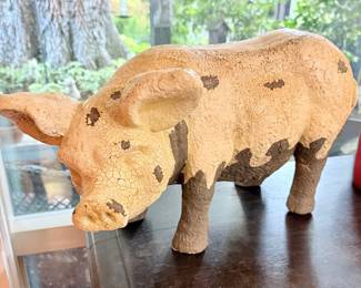Fanciful muddy pig