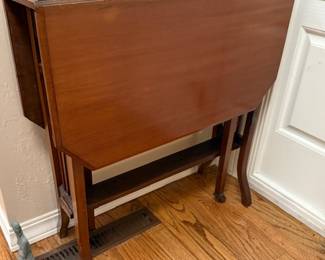 Small Dropleaf Table Antique/Vintage