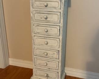 Tall Chest shabby white
