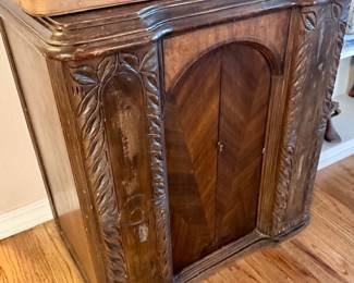 Converted Radio Cabinet w/shelf