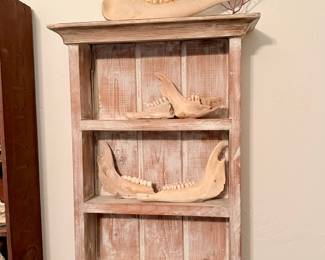 Several Shelves small w/items