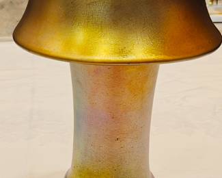 Loetz Rolltop Vase Silberiris, circa 1919
