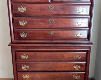 Highboy Cherry Dresser