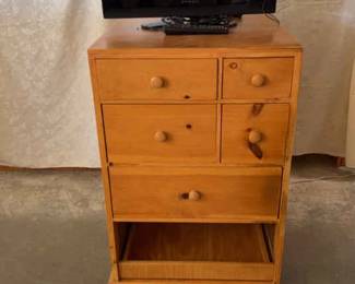 Solid Pine Multipurpose Cabinet