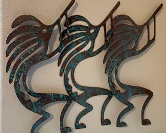 Kokopelli Wall Art Metal