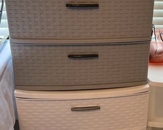 Plastic Storage Drawers