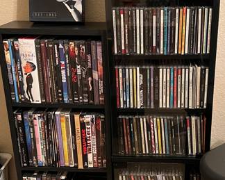 CD's, DVD's