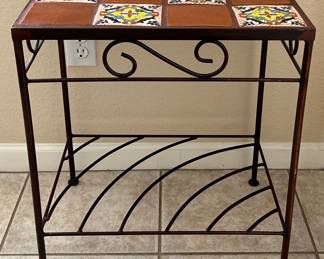 Tile Top Accent Table