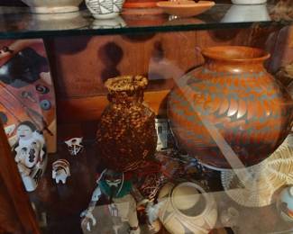 1887 rare apache water basket 