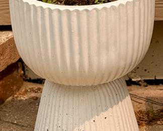 Ceramic Planter in White