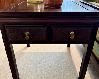 Lamp Table / 2 drawer / Imported